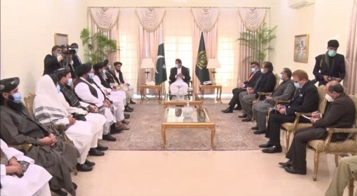 Prime-Minister-Imran-Khan-meets-delegation-of-Taliban-Political-Commission