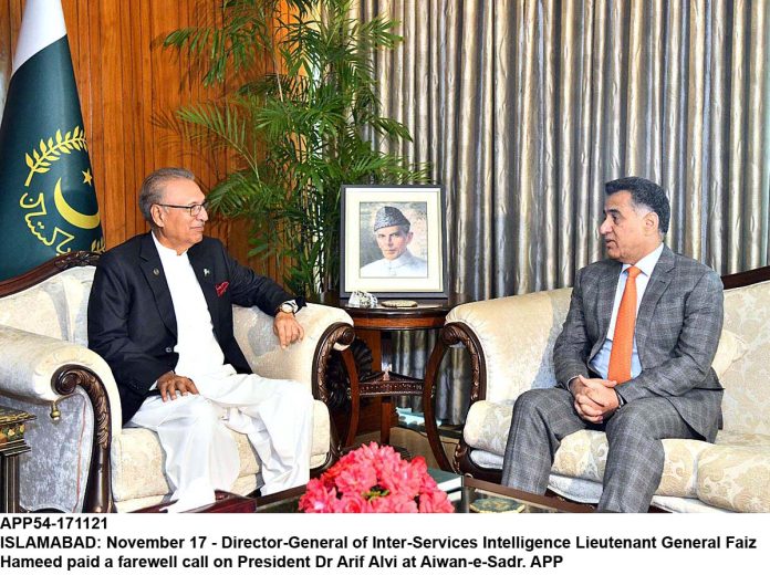APP54-171121President-Islamabad